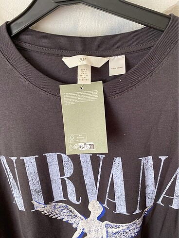 H&M Nirvana tişört