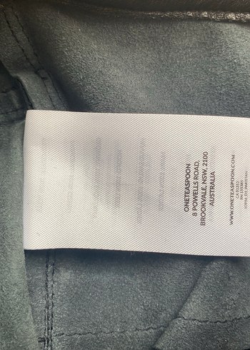 Siyah Gerçek Deri Mini Şort One Teaspoon - Görsel 7