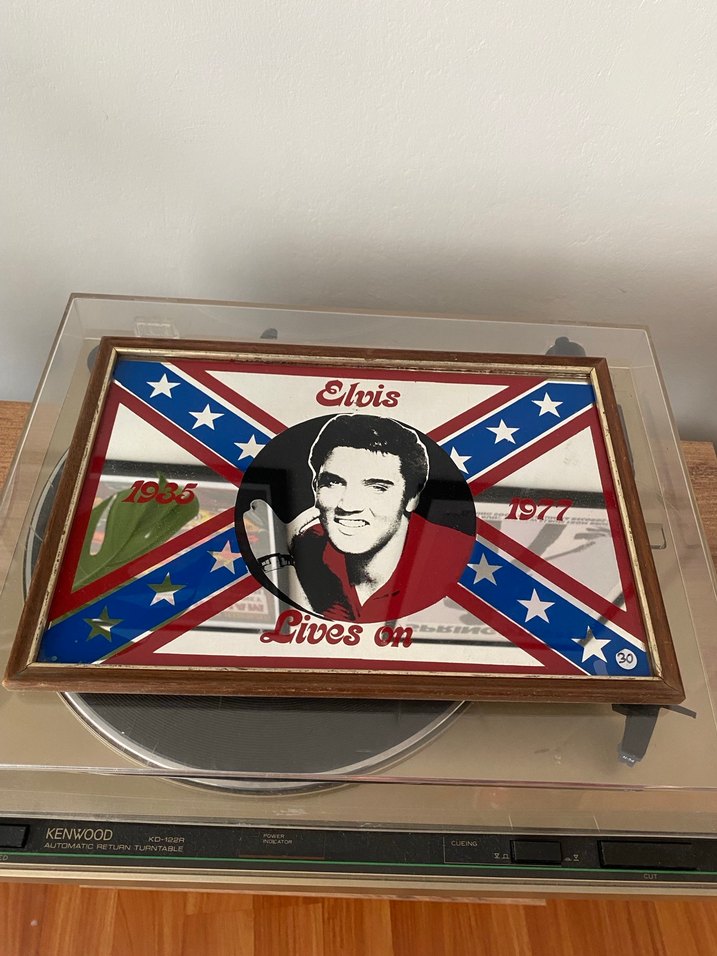 Elvis Presley Vintage Retro Tablo/Ayna - Görsel 3