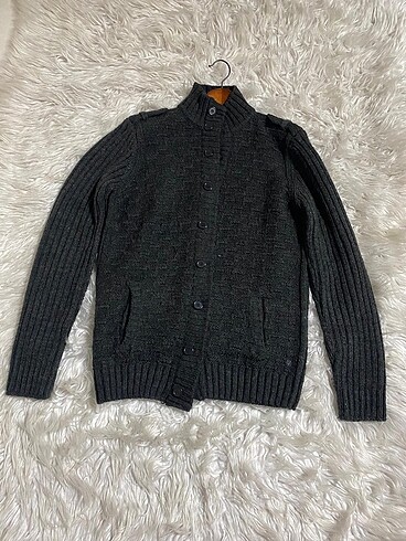 Mavi Jeans Yün Erkek Hırka