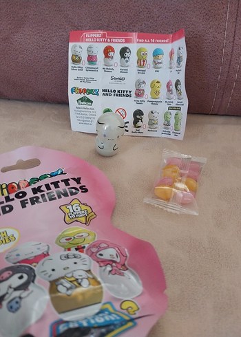  Beden Hello Kitty ve Arkadaşları Pastel Figür Oyuncak