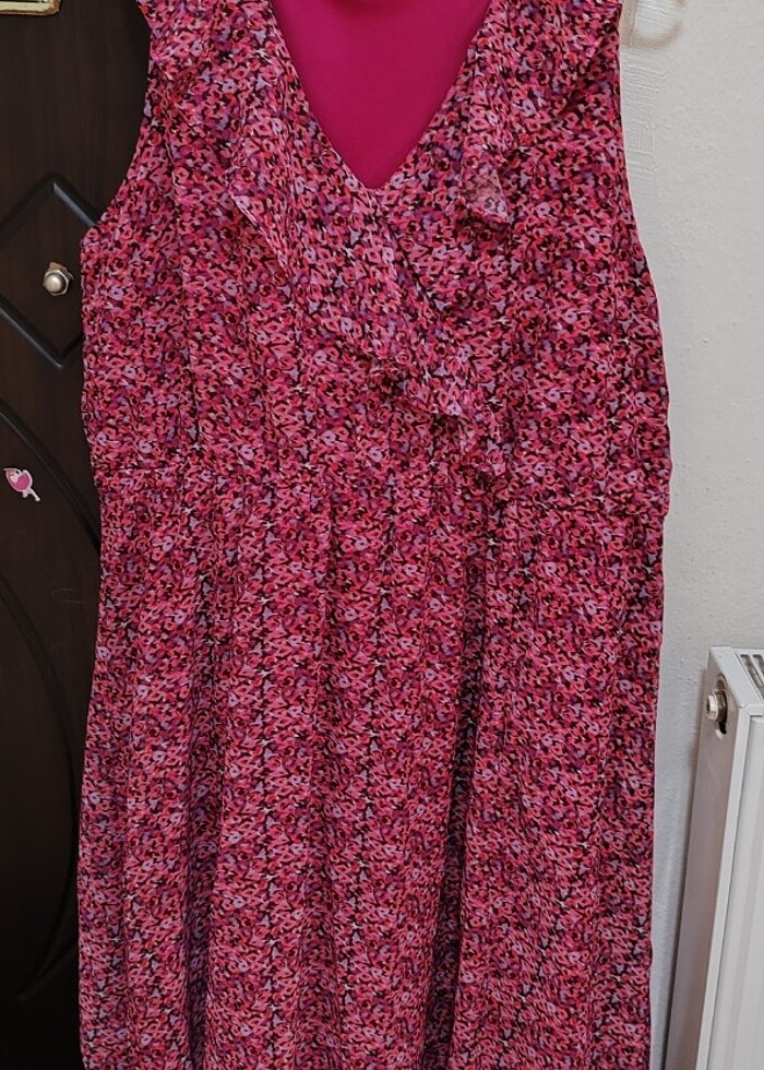 Lcw 46 beden şifon elbise - Görsel 2