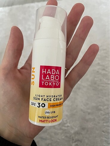 Hada labo güneş kremi