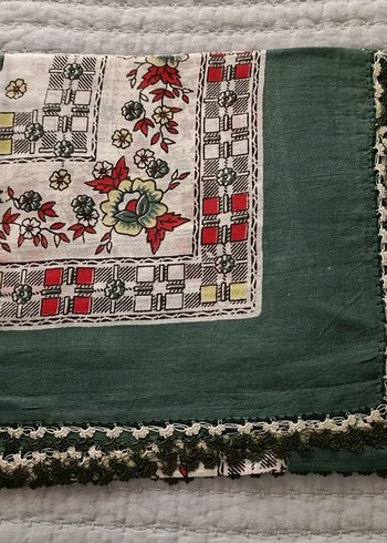 Diğer Dantel Detaylı Bohem Kadın Fular