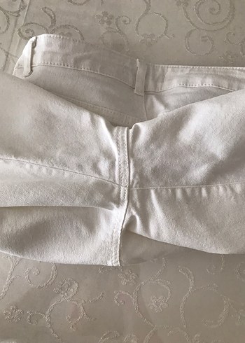 LC Waikiki LCW Jeans Kadın Beyaz şort