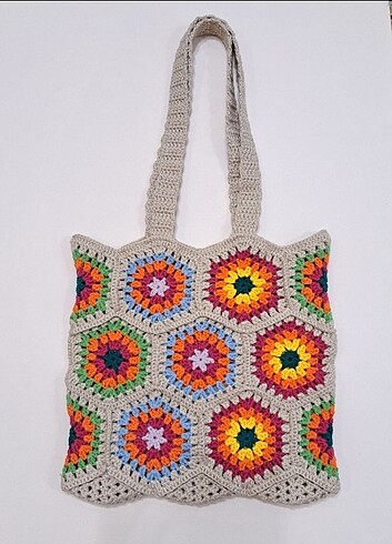 Pull&Bear model örme tote çanta