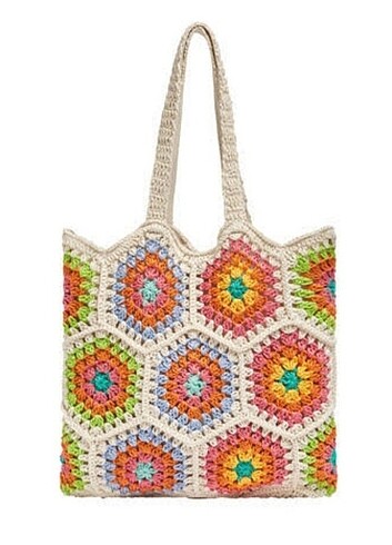 Beden Pull&Bear model örme tote çanta