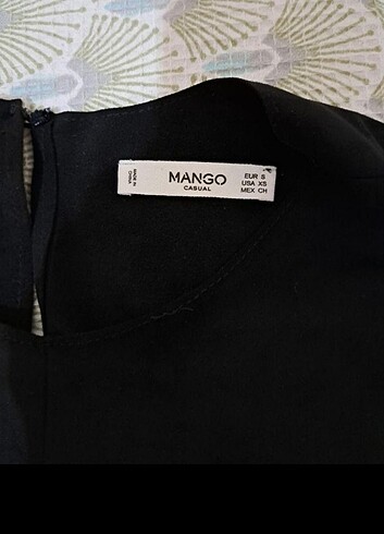 Mango Siyah kısa elbise