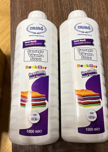 Ersağ Renkliler için Çamaşır Yıkama Sıvısı 1000 ml