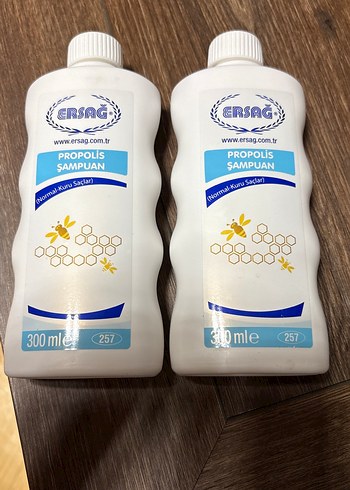 Ersağ Propolis Şampuan 300 ml (2li)