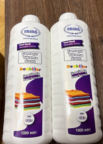 Ersag Renkliler İçin Çamaşır Yıkama Sıvısı 1000 ml