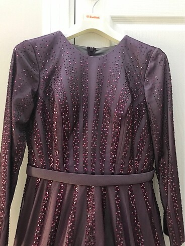 Abiye tesettür elbise - Görsel 10