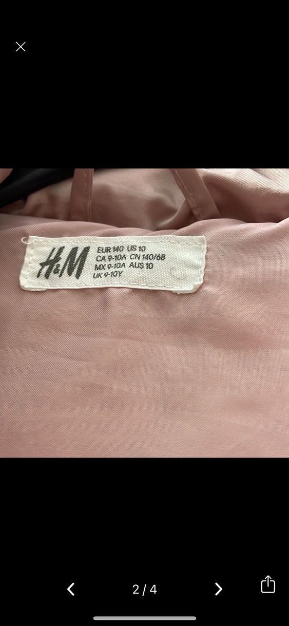 Kız Çocuk Pembe Kürklü Mont - Görsel 3