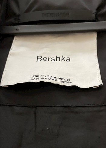 Siyah Fermuarlı Erkek Kışlık Mont Bershka marka - Görsel 3