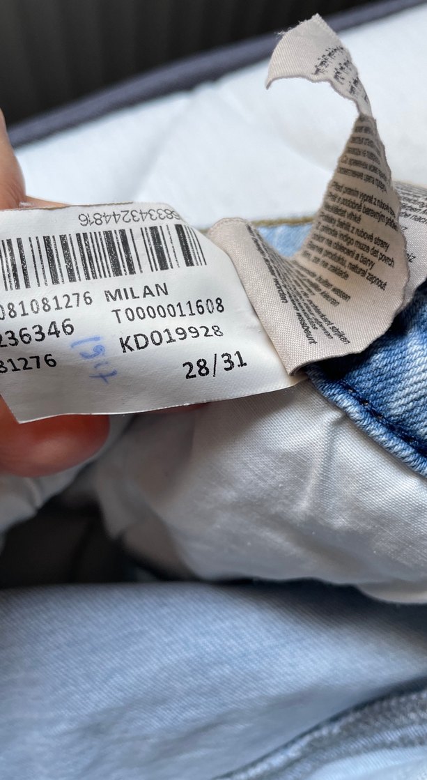 Mavi Erkek Kot Pantolon - Görsel 4