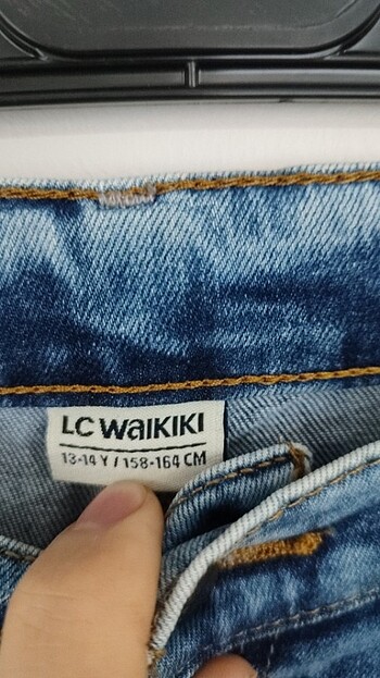 13-14 Yaş Beden mavi Renk Erkek pantolon