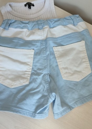 Mavi Ayıcık Baskılı Bebek Takımı - Görsel 4