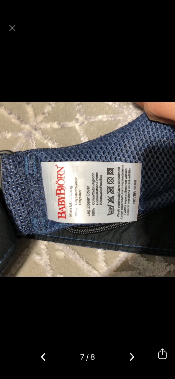 Babybjörn one air mesh 3d kanguru - Görsel 3