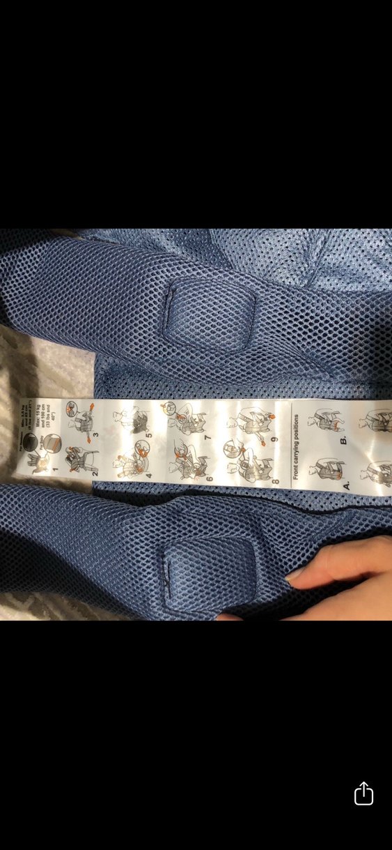 Babybjörn one air mesh 3d kanguru - Görsel 5