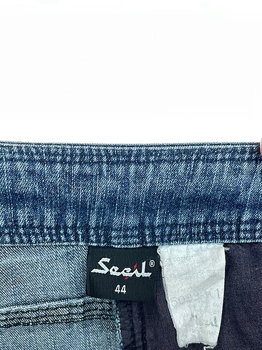 44 Beden lacivert Renk Seçil Jean / Kot %70 İndirimli.