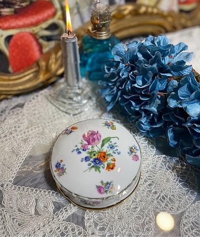 Ulim Limoges damgalı bonbonyer