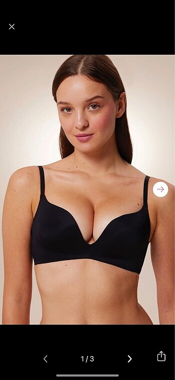 Penti decolette push up sütyen