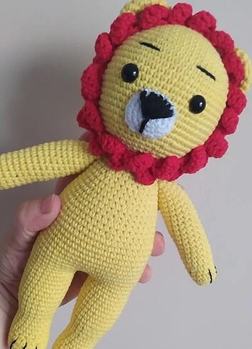  Beden Renk Amigurumi aslan set 