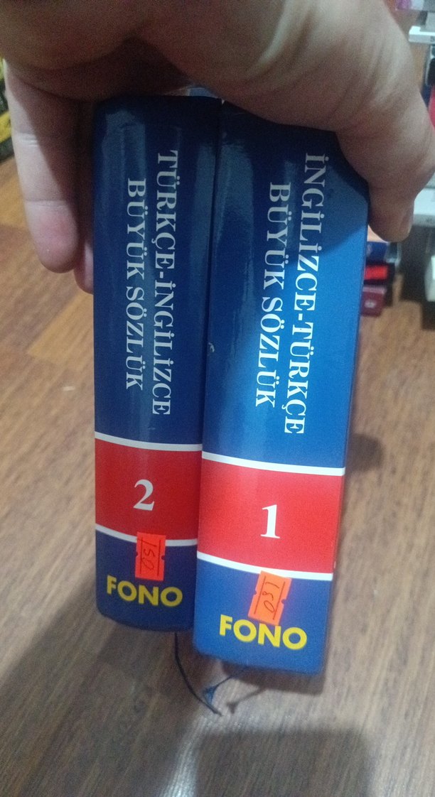 FONO İngilizce-Türkçe ve Türkçe-İngilizce Büyük Sözlük Seti - Görsel 5