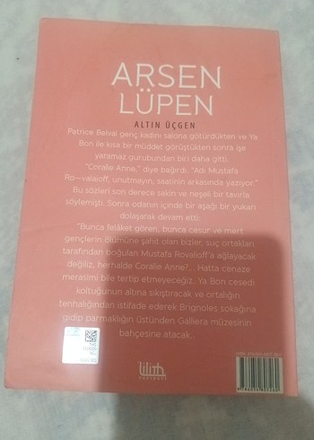 Altın Üçgen Arsen Lüpen - Maurice Leblanc