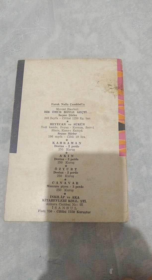 Bir Ömür Böyle Geçti - Faruk Nafiz Çamlıbel - Görsel 2