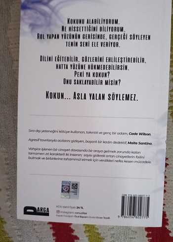 Öznur İlter - Kokun Yalan Söylemez Romanı - Görsel 2