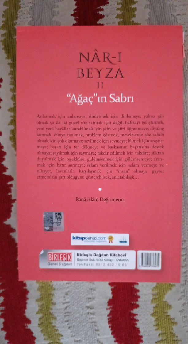 Nar-ı Beyza II "Ağaç"ın Sabrı - Rana Beyza Değirmenci - Görsel 2