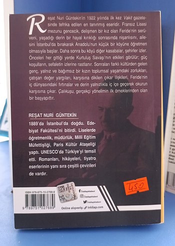 Çalıkuşu - Reşat Nuri Güntekin - Görsel 2