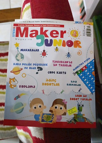 Maker Çocuk Dergisi 12 adet - Görsel 7