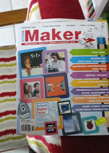 Maker Çocuk Dergisi 12 adet - Görsel 6