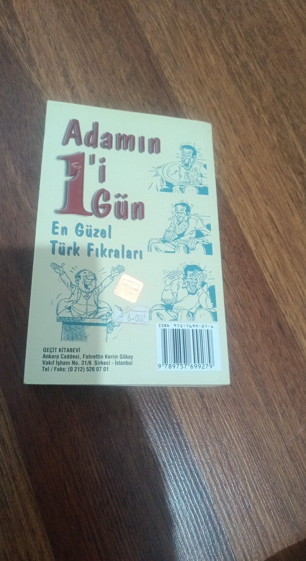 Adamın 1'i Gün En Güzel Türk Fıkraları Kitabı - Görsel 2