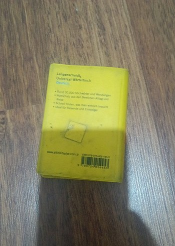 Langenscheidt Türkçe-Almanca Sözlük 160 Sayfa - Görsel 2