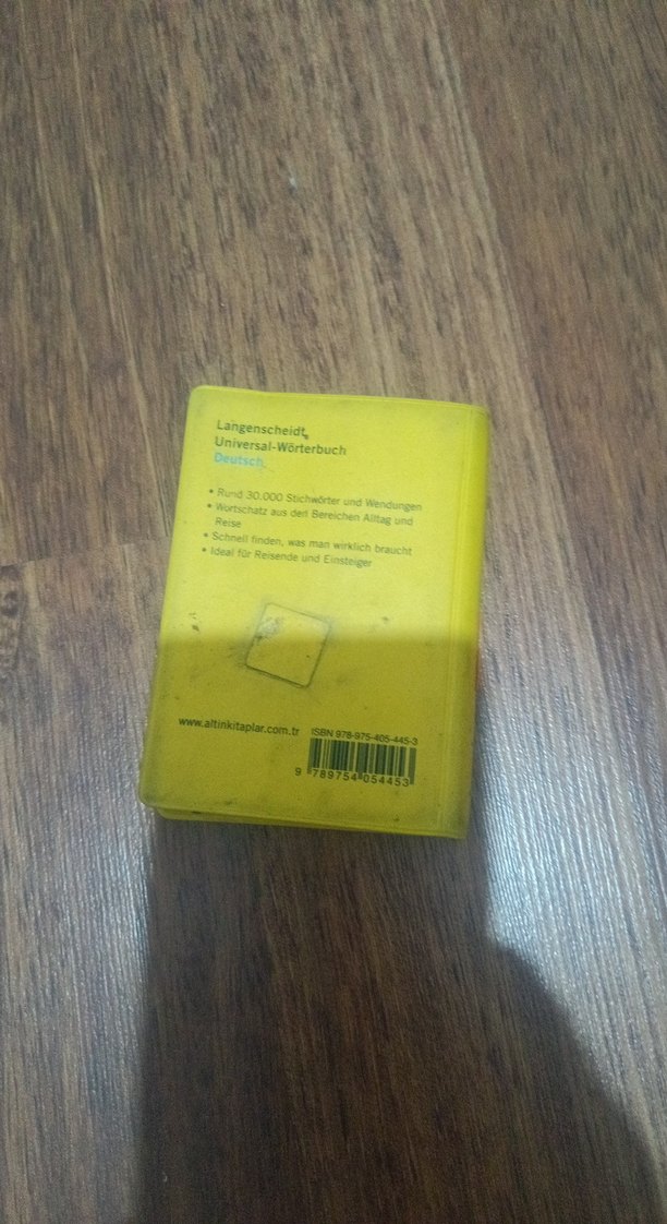 Langenscheidt Türkçe-Almanca Sözlük 160 Sayfa - Görsel 2