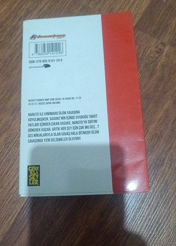 Naruto 24. Cilt Manga Kitap