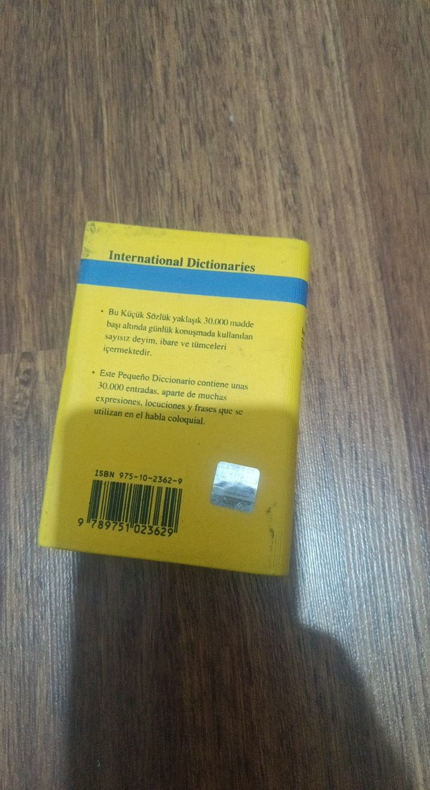 ispanyolca- Türkçe sözlük - Görsel 2