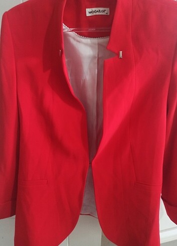 Modailgi Modailgi kırmızı blazer ceket 