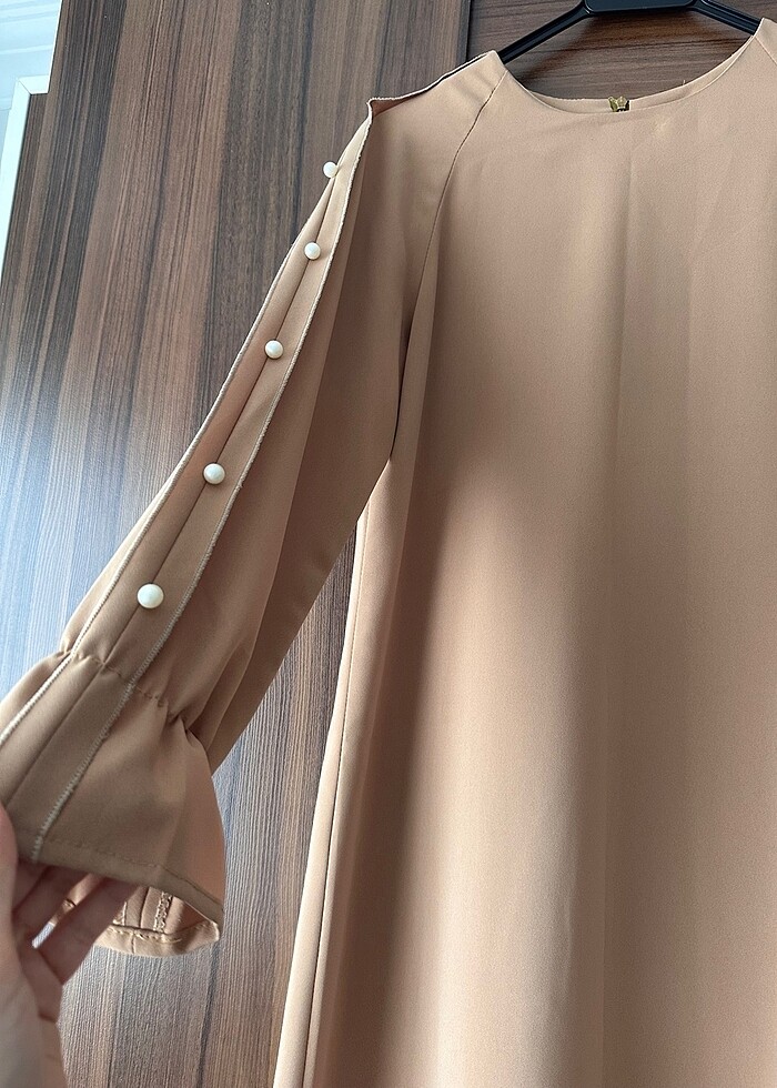 Butik inci detaylı tunik - Görsel 2