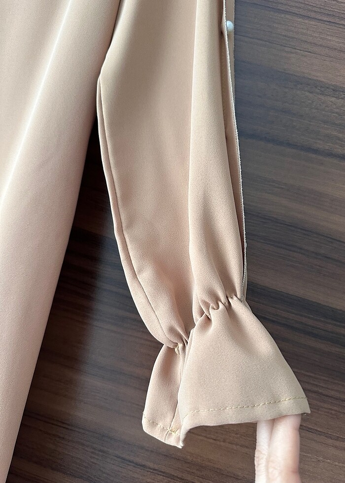 Butik inci detaylı tunik - Görsel 4