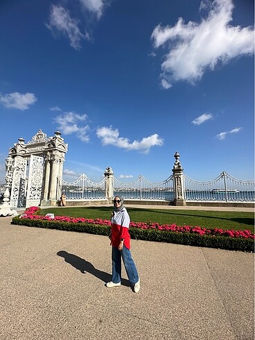 Çizgili tunik gömlek - Görsel 7