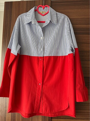 Çizgili tunik gömlek - Görsel 6