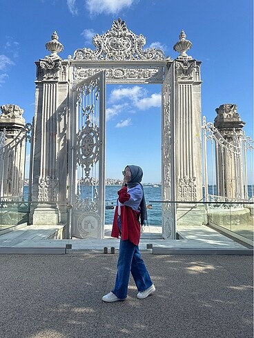 Çizgili tunik gömlek - Görsel 4