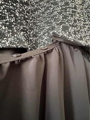 Tüvit özel tasarım şık siyah arkası seyyar kapaklı tulum - Görsel 5