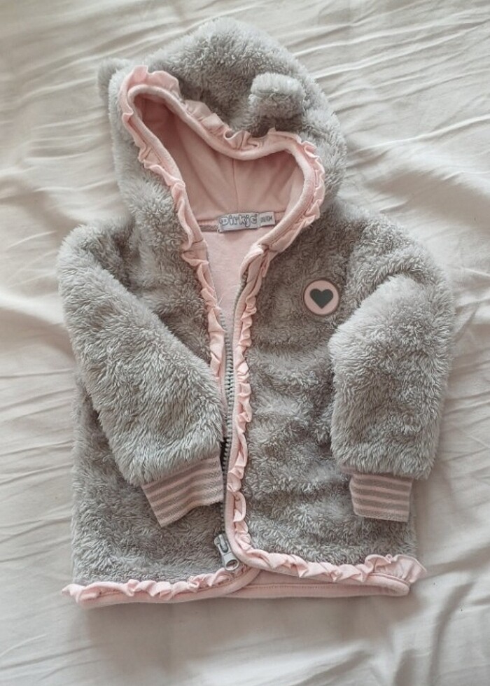 Peluş mont - Görsel 4