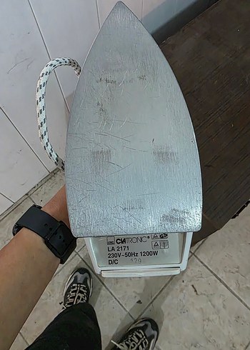 Clatronic LA2171 1200W Beyaz Gri Ütü - Görsel 2