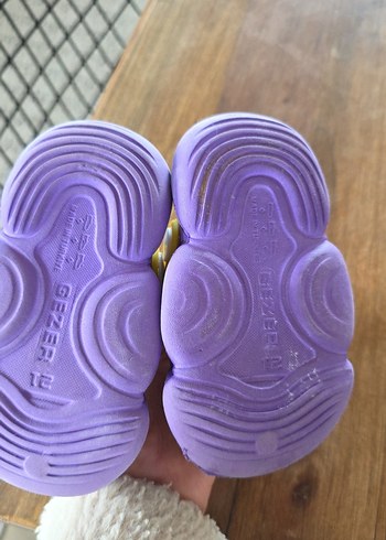 Mor Renkli, Tokalı Kız Çocuk Terliği - Görsel 3